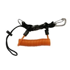 DRAGONNE Câble Armé Avec Mousqueton En Inox -Plongée Soldes DRAGONNE cable arme avec mousqueton en inox 10003113X 2