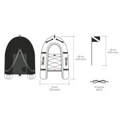 SEAC BRIDGE Planche De Pêche Sous-marine Gonflable -Plongée Soldes SEAC BRIDGE planche de peche saous marine 2